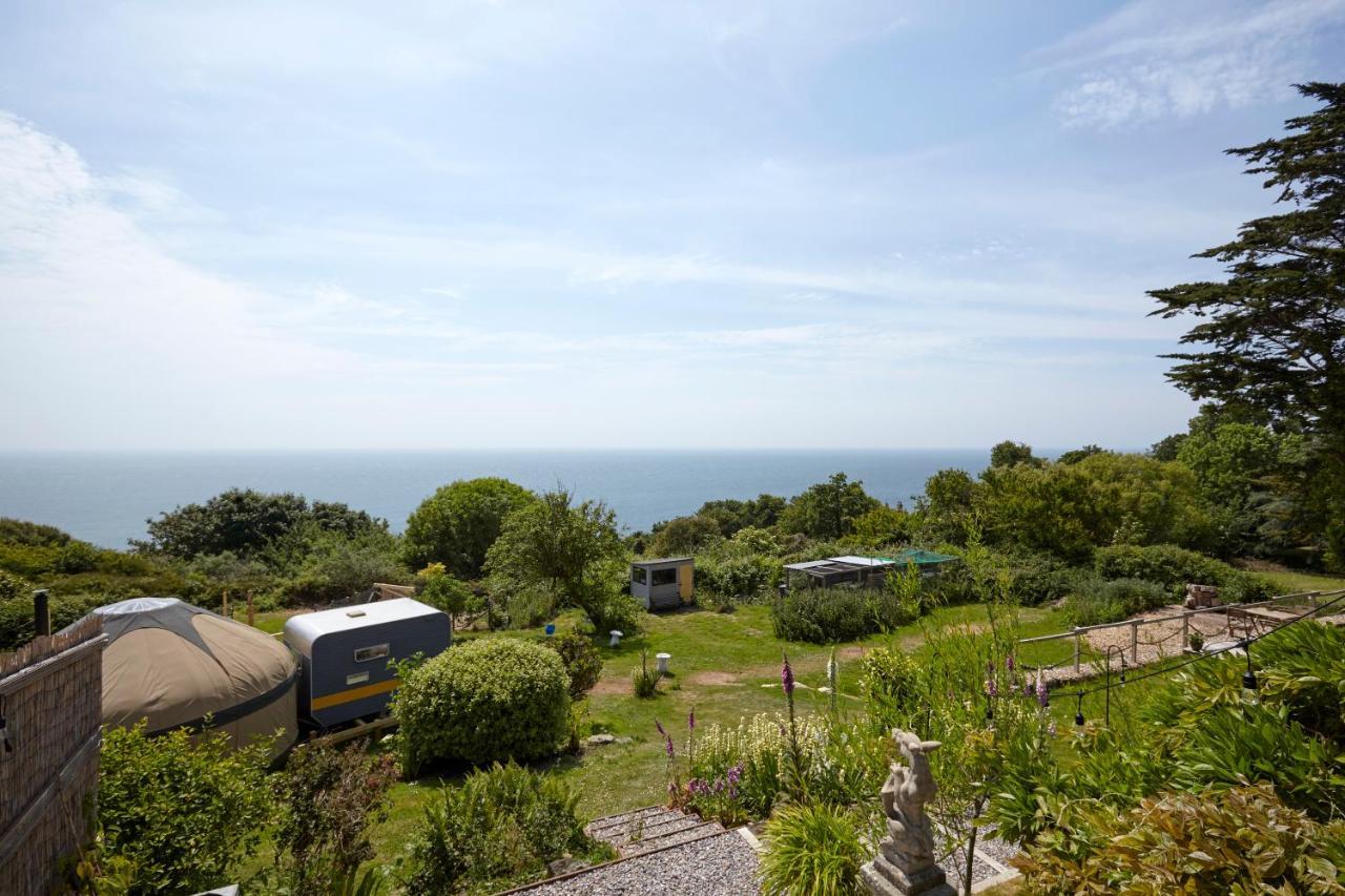 Puckaster Cove Garden Yurt Hotel Niton Ngoại thất bức ảnh